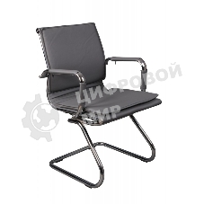 Кресло Бюрократ CH-993-Low-V/grey серый, экокожа, 120 кг, механизм качания, низкая спинка