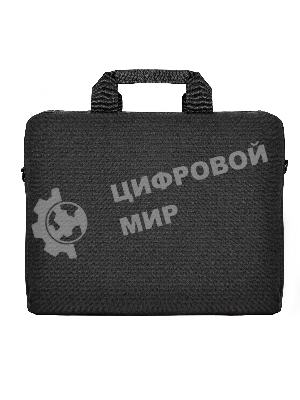 Сумка для ноутбука ExeGate Start S1515 Black, черная, полиэстер, для ноутбуков до 15.6