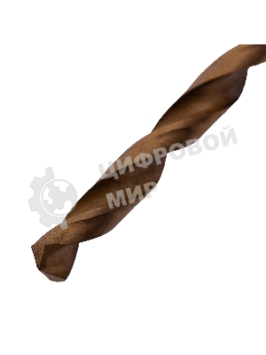 Сверло по металлу Matrix, 5 мм, HSS, нитридтитановое покрытие, цилиндрический хвостовик