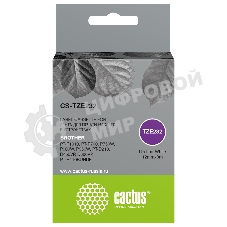 Картридж ленточный Cactus CS-TZE232 TZe-232 красный шрифт, белый фон (12 мм, 8 м) для Brother PT-P1010, PT-P700, P750W, P900W, P950W, PT-D210, D450VP, D600VP, PT-H110BUNDE