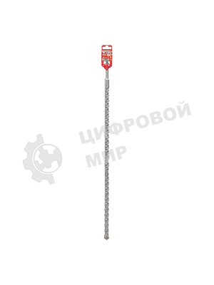 Бур по бетону Matrix, 18 x 600 мм, SDS PLUS c крестовой пластиной