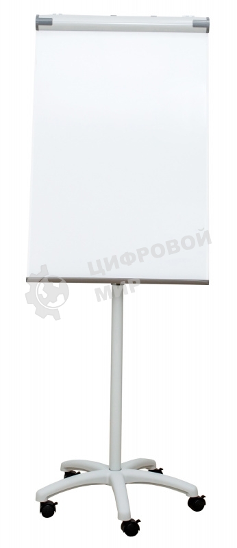 Флипчарт Cactus CS-FCR-M67x105 магнитно-маркерная меламиновая 67x105см на роликах
