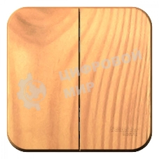 Выключатель 2-кл. ОП Blanca (сх.5) 10А 250 В изол. пласт. ясень SchE BLNVA105015