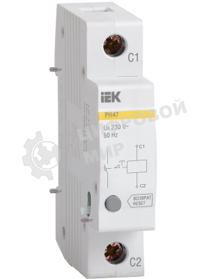 Расцепитель независ. РН47 на DIN-рейку IEK MVA01D-RN