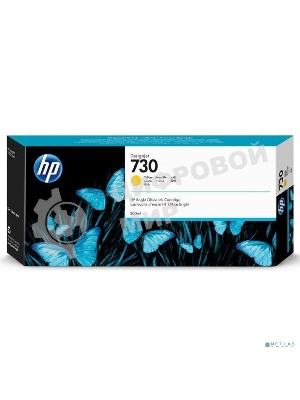 Картридж струйный HP 730 желтый для DesignJet T1700 (44