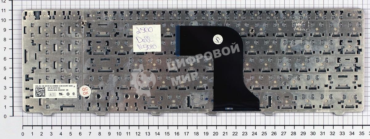 Клавиатура для ноутбука Dell Inspiron 15R N5010 M5010 черная