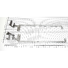 Петли для ноутбука Dell Inspiron 7557 7559 с тачскрином