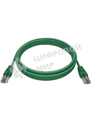 Патч-корд NTSS NTSS-PC-UTP-RJ45-5e-0.15-LSZH-GN NTSS-PC-UTP-RJ45-5E-0.15-LSZH UTP RJ-45 вил.-вилка RJ-45 cat.5e 0.15м зеленый LSZH (уп.:1шт)