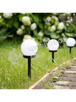 Садовый светильник на солнечной батарее (SLR-GL-100) LAMPER