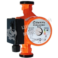 Циркуляционный насос Вихрь 68/7/1 ЦН-25-4 36/53/72 вт, напор 2/3/4 м, поток 50л/мин, мат чугун/алюминий, резьбанакорпусе G1