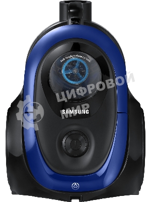 Пылесос Samsung VC18M2110SB/EV синий/черный, 380/1800 Вт, уборка сухой, пылесборник контейнер 1.5 л