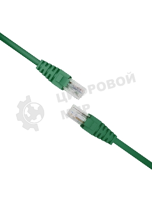 Патч-корд NTSS NTSS-PC-UTP-RJ45-5e-0.15-LSZH-GN NTSS-PC-UTP-RJ45-5E-0.15-LSZH UTP RJ-45 вил.-вилка RJ-45 cat.5e 0.15м зеленый LSZH (уп.:1шт)