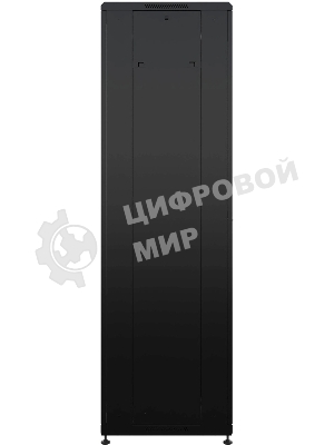 Шкаф коммутационный NTSS Премиум (NTSS-R42U6060GS-1BL) напольный 42U 600x600 мм пер. дв. стекл металл 900 кг черный 510 мм 86 кг 1987 мм 20 металл