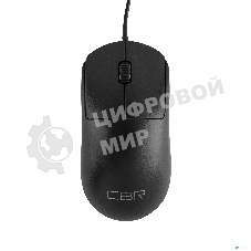 Мышь проводная CBR CM 125 черный, 1200 dpi, USB, кнопки - 3