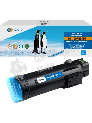 Картридж лазерный G&G GG-106R03485 106R03477/106R03485 голубой (2400 стр.) для Xerox Phaser 6510DN/WC 6515DN