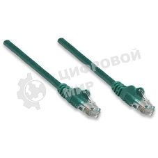 Патч-корд UTP кат. 5e, 0.3м ExeGate зеленый