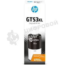 Емкость с чернилами HP GT53XL для GT 5810/5820/Ink Tank 115/315/319/419/415/Smart Tank 515/615, черный (135 ml), 6000 стр.