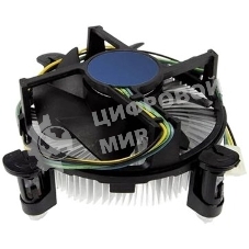 Кулер для процессора ACD серебристый, 90 мм, алюминий, 2300 об/мин, 23.5 дБ, 3 pin, 65 Вт, 44 мм