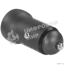 Автомобильное зарядное устройство BOROFONE BZ32A/Авто ЗУ/PD + QC 3.0/2 USB: Type-C + Type-A/Выход: 30W + 18W/графит