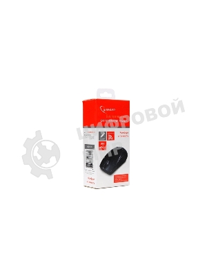 Мышь беспроводная Gembird MUSW-320 черный, 1000 dpi, радиоканал, USB, кнопки - 3