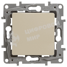 Переключатель 10А на винтах, сл. кость ETIKA 