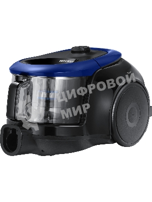 Пылесос Samsung VC18M2110SB/EV синий/черный, 380/1800 Вт, уборка сухой, пылесборник контейнер 1.5 л