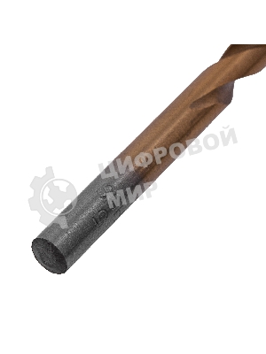 Сверло по металлу Matrix, 5 мм, HSS, нитридтитановое покрытие, цилиндрический хвостовик