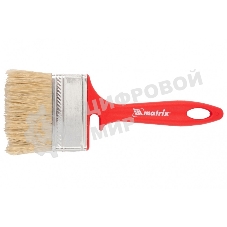 Кисть флейцевая Matrix для эмалей, 70х12 мм, натуральная щетина, пластиковая рукоятка
