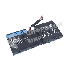 Аккумуляторная батарея для ноутбука Dell Alienware 17 R1 (2F8K3) 14.8V 5200mAh черный OEM