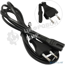 Кабель питания ноутбуков, аудио/видео ExeGate Special PCN-1,8S (CEE7/16->С7) 2*0.5, CCA, 1.8м