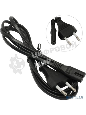 Кабель питания ноутбуков, аудио/видео ExeGate Special PCN-1,8S (CEE7/16->С7) 2*0.5, CCA, 1.8м