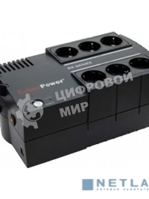 Источник бесперебойного питания CyberPower BS450E черный 450VA