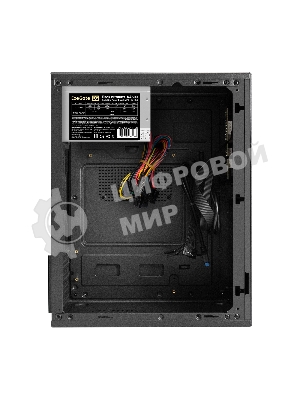 Компьютерный корпус Minitower ExeGate BAA-308MU2-AA500 (mATX, БП AA500 с вент. 8см, 1хUSB+2хUSB 3.0, HD Audio, черный)