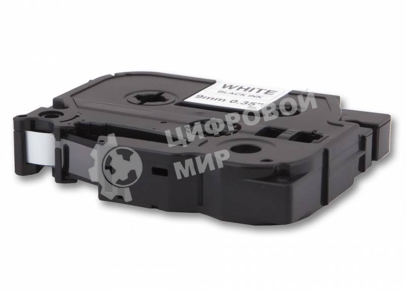 Картридж ленточный Cactus CS-TZ221 9 мм, 8 м, черный шрифт, белый фон, для BROTHER 1010/1280/1280VP/2700VP