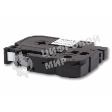 Картридж ленточный Cactus CS-TZ221 9 мм, 8 м, черный шрифт, белый фон, для BROTHER 1010/1280/1280VP/2700VP