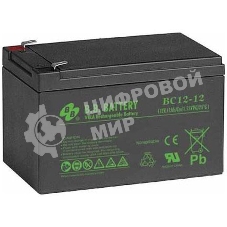 Батарея для ИБП B.B. Battery BC 12-12 (12V 12Ah)