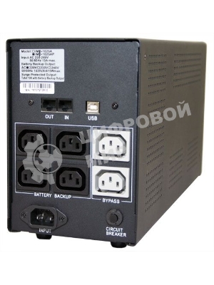 Источник бесперебойного питания Powercom Imperial IMP-1025AP 615Вт 1025ВА черный