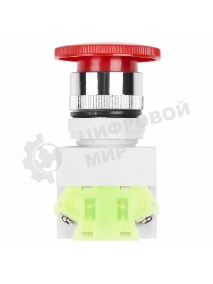 Выключатель кнопочный Rexant 10А Ø22 красная Аварийная остановка