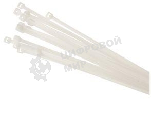 Хомут кабельный Navigator NCT-076-350-100/WH 7.6х350 нейл. белый (уп. 100 шт)