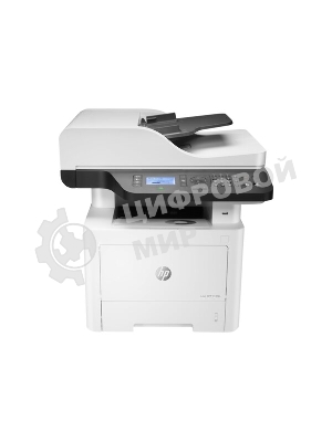 МФУ лазерное HP Laser MFP 432fdn (7UQ76A), А4, ч/б, печ. 40 стр/мин., скан. до 24 стр/мин. (ч/б) 12 стр/мин. (цвет), 1200 x 1200 dpi, Ethernet (RJ-45), USB