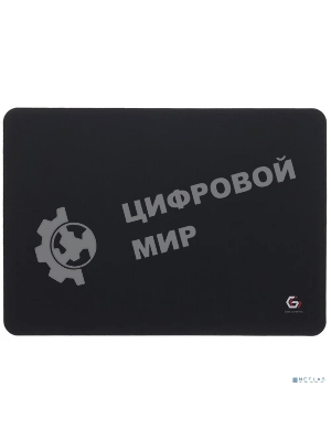 Коврик для мыши Gembird MP-35-25-BLACK, черный, 350х250х3мм, ткань/резина, пакет
