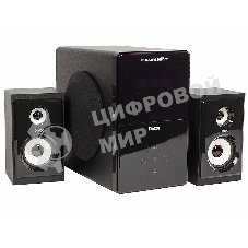 Акустическая система Dialog Progressive AP-220 черный 2.1, 30W+2*12W RMS, USB+SD reader