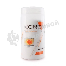 Чистящие средства Konoos KBF-100 Салфетки для ЖК-экранов в банке, 100 шт.