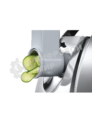 Мясорубка электрическая Bosch MFW68660 черный, 2200 Вт, 4.3 кг/мин, реверс, защита от перегрузки, металлический лоток, насадки - 10