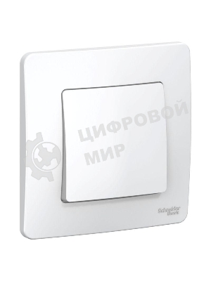Выключатель 1-кл. СП Blanca (сх.1) 10А 250 В белый SchE BLNVS010101