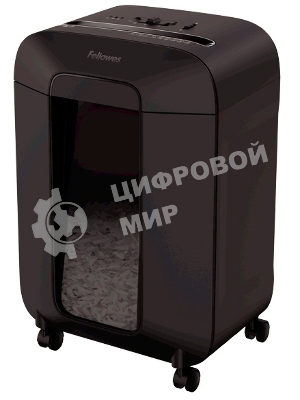 Шредер Fellowes PowerShred LX85 (секр.P-4)/перекрестный/12лист./19лтр./скрепки/скобы/пл.карты