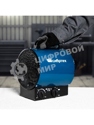 Тепловая пушка Сибртех ТВ-2М (тепловентилятор), 230 В, 2 реж. вентилятор, 2000 Вт