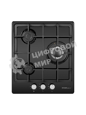 Газовая варочная панель HOMSair HGE433TGCBK