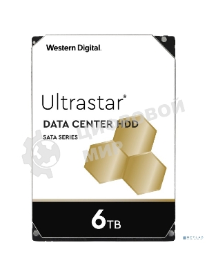 Жесткий диск Western Digital 6Tb 7200rpm HGST SATA-III 0B36039 HUS726T6TALE6L4 Ultrastar 7K6 256Mb 3.5