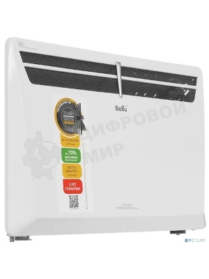 Отопительный модуль конвектора Ballu Evolution Transformer BEC/EVU-2000 белый, 2000 Вт, 25 м2 (для работы конвектора требуется блок управления)